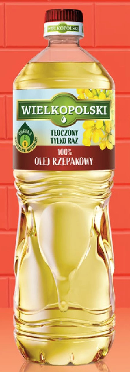 Wielkopolski Olej rzepakowy 100% 1 l