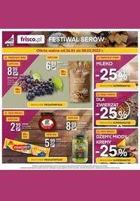 Gazetka promocyjna Frisco - Festiwal serów w Frisco - ważna do 08-02-2022