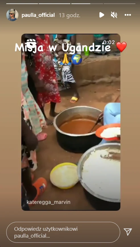 Screen z instagrama Paulli Screen z instagrama Paulli