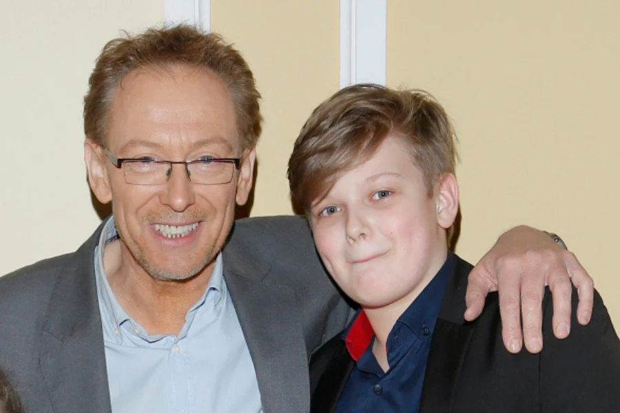 Jacek Borkowski z synem Jackiem juniorem w 2016 roku