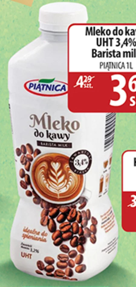 Mleko do kawy Piątnica