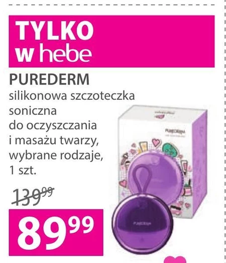 Szczoteczka soniczna Purederm