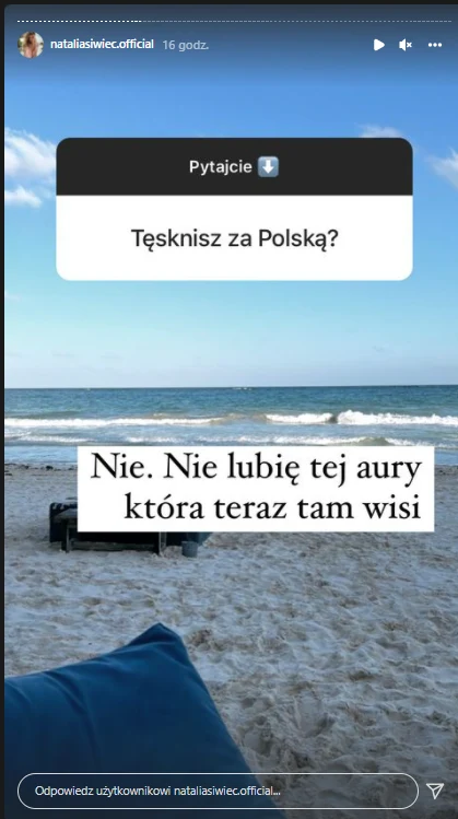 Instagram @nataliasiwiec.official Instagram @nataliasiwiec.official