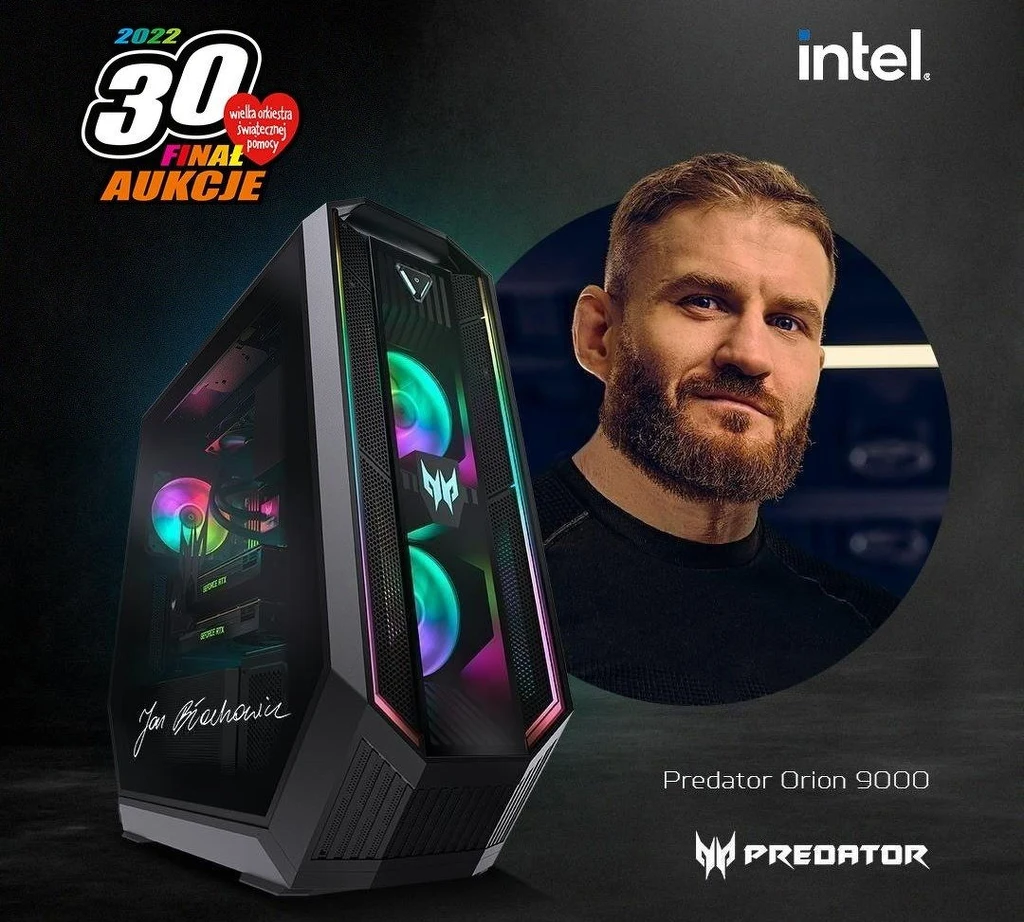 Predator 9000 z autografem Jana Błachowicza