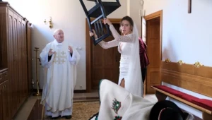 "M jak miłość": Odcinek 1634. Bijatyka na ślubie Franki i Pawła!