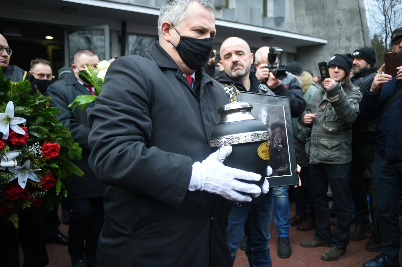 Pogrzeb Andrzeja Nowaka Pogrzeb Andrzeja Nowaka