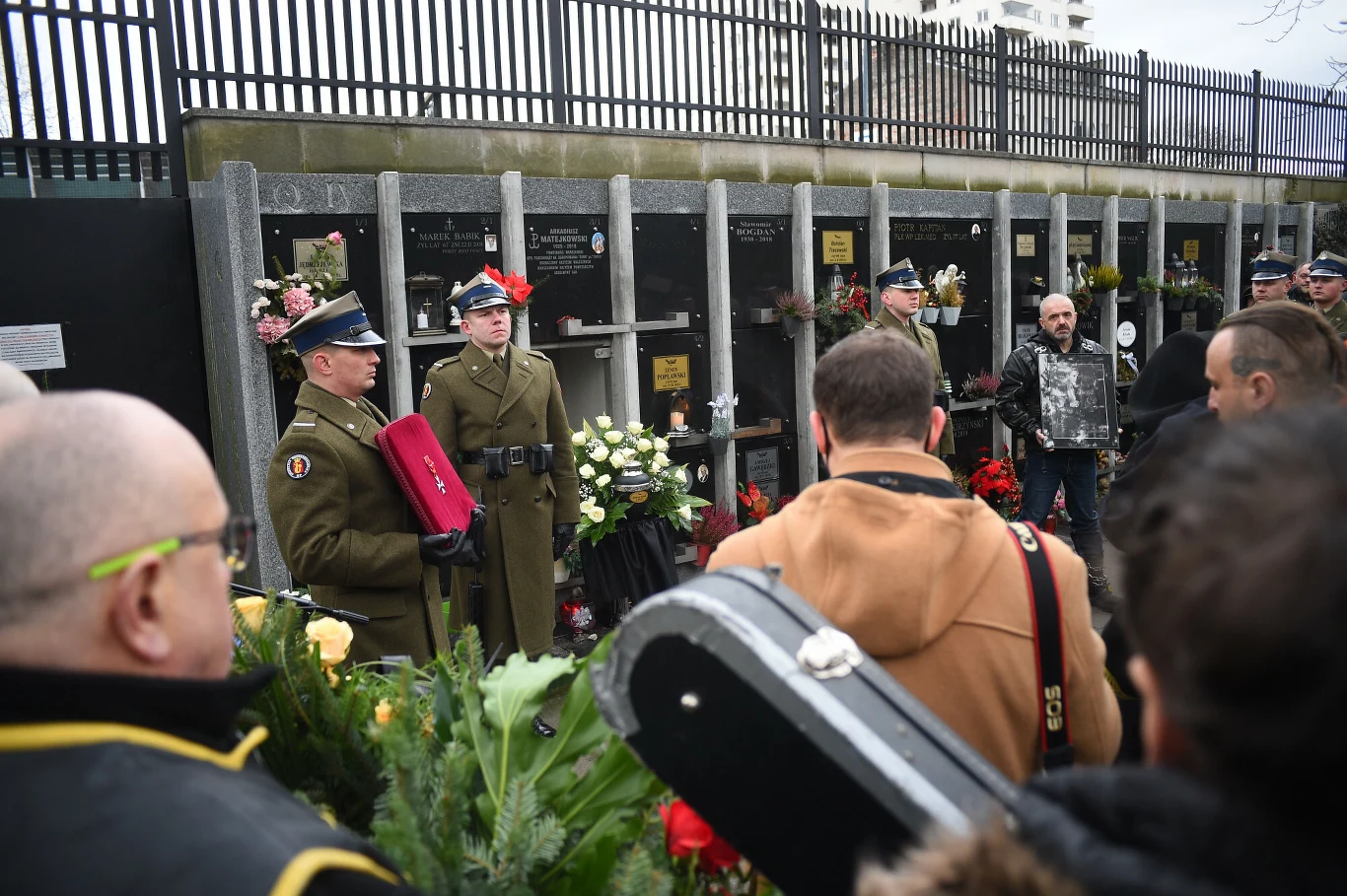 Pogrzeb Andrzeja Nowaka Pogrzeb Andrzeja Nowaka