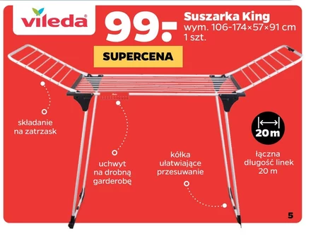 Suszarka na pranie Vileda