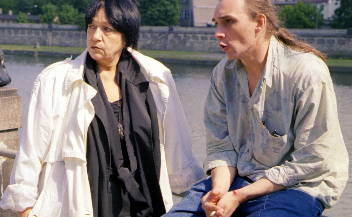 Ewa Demarczyk i Paweł Rynkiewicz Ewa Demarczyk i Paweł Rynkiewicz