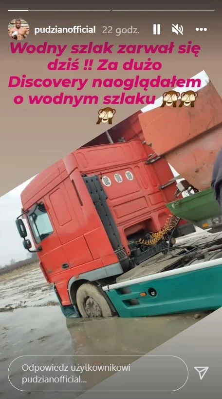 Mariusz Pudzianowski zaliczył wtopę fot. Instagram (instagram.com/pudzianofficial) Mariusz Pudzianowski zaliczył wtopę fot. Instagram (instagram.com/pudzianofficial)