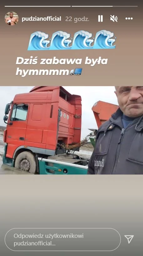 Mariusz "Pudzian" Pudzianowski fot. Instagram (instagram.com/pudzianofficial)