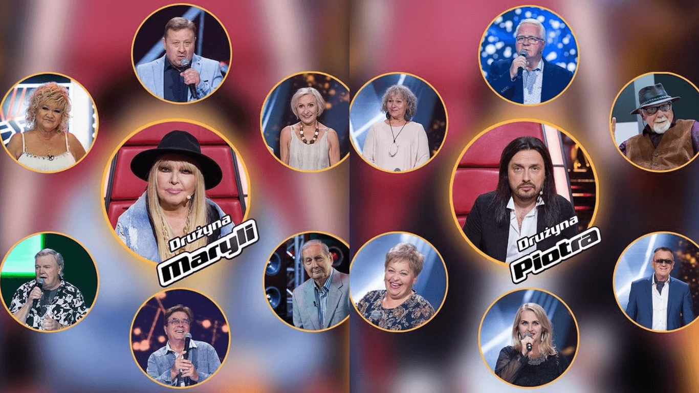 The Voice Senior 2022 drużyna The Voice Senior 2022 drużyna