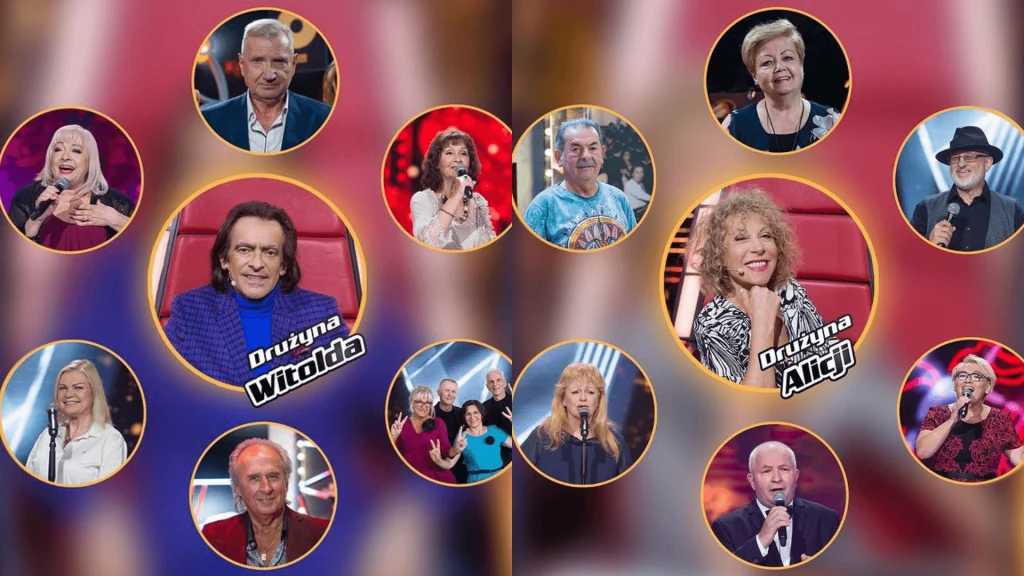 The Voice Senior 2022 drużyna The Voice Senior 2022 drużyna