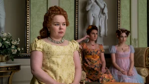 Nicola Coughlan jako Penelope Featherington w serialu "Bridgertonowie"