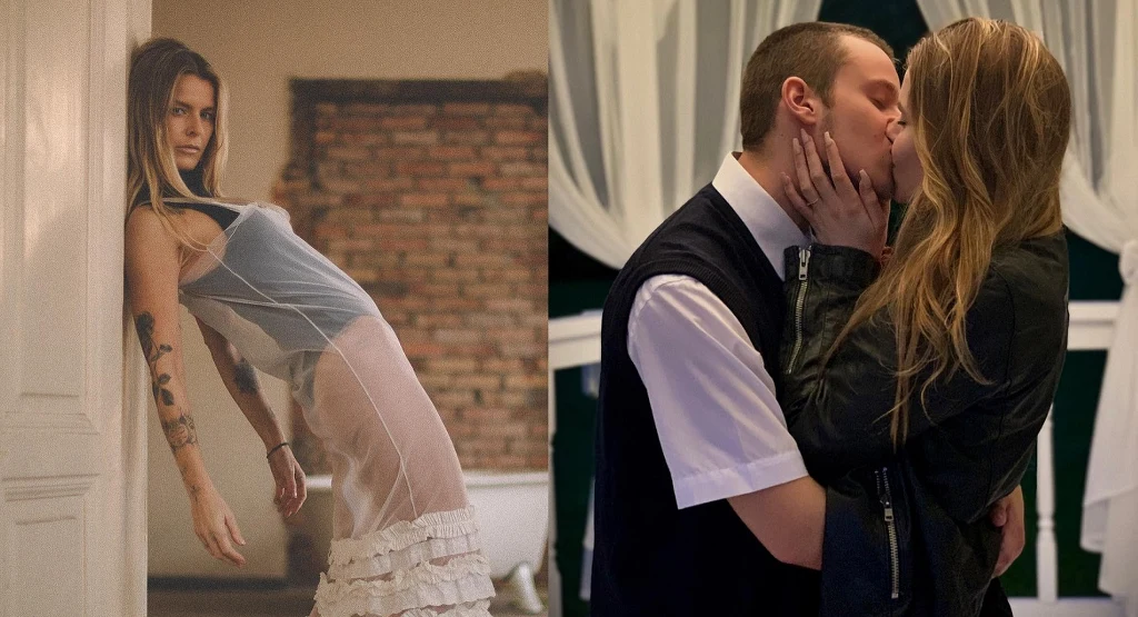 Mandaryna i jej syn Xavier z dziewczyną