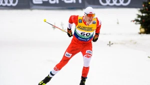 Kamil Bury podczas zawodów Pucharu Świata w Dreźnie