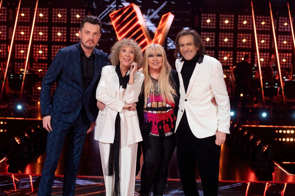 Trenerzy "The Voice Senior": Piotr Cugowski, Alicja Majewska, Maryla Rodowicz i Witold Paszt