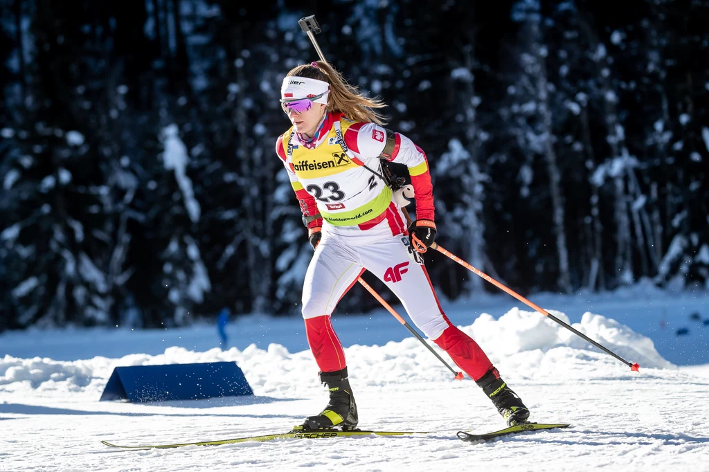Pekin 2022. Kinga Zbylut, biathlon (sylwetka) Pekin 2022. Kinga Zbylut, biathlon (sylwetka)