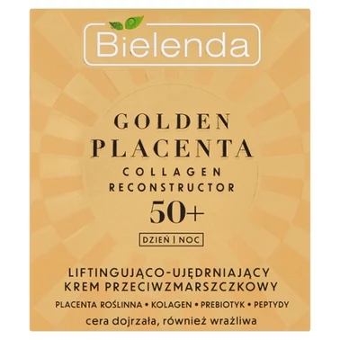 Bielenda Golden Placenta 50+ Liftingująco-ujędrniający krem przeciwzmarszczkowy 50 ml - 0