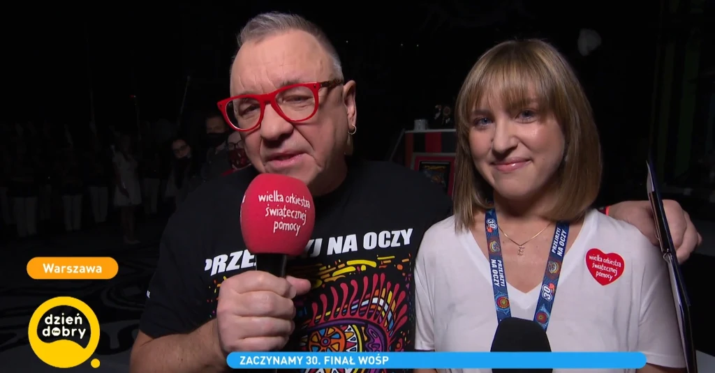 Jerzy Owsiak i Ewa Owsiak, córka Jerzy Owsiak i Ewa Owsiak, córka