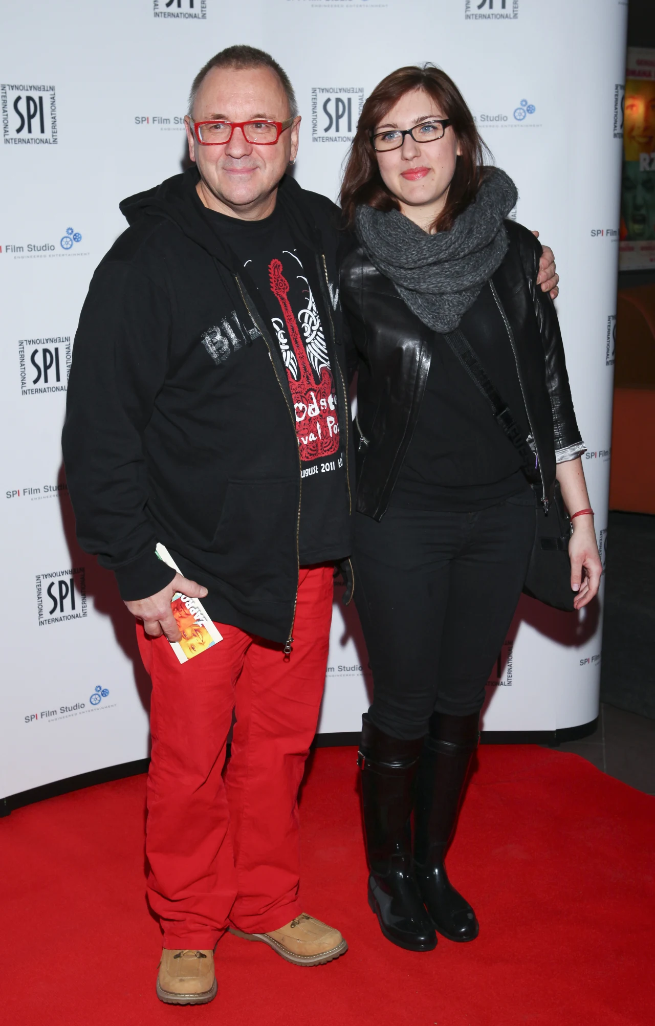 Jerzy Owsiak z córką Ewą Jerzy Owsiak z córką Ewą