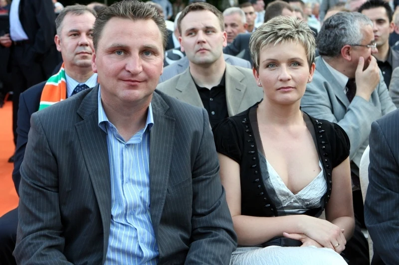 Grażyna Rzewuska, żona Michniewicza