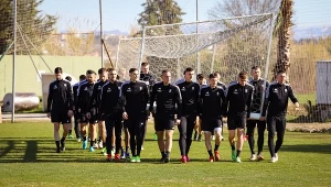 Pierwszy sparing ŁKS w Turcji - remis z Rudarem 