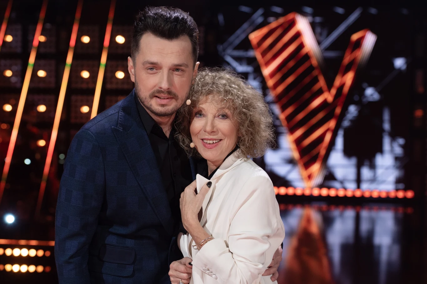 Piotr Cugowski i Alicja Majewska w "The Voice Senior"