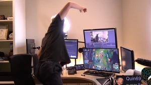 Quin69 - fragment filmu zamieszczonego w serwisie Twitch.tv na kanale @Quin69