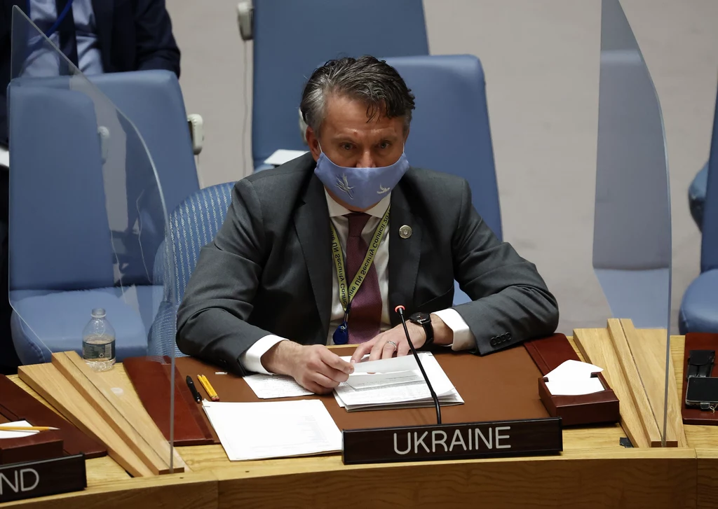 Stały przedstawiciel Ukrainy przy ONZ Serhij Kyslyca