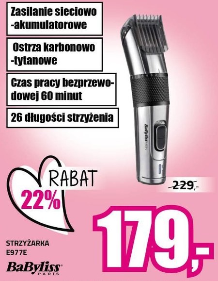 seriously Typical Ready Maszynka do strzyżenia Babyliss - 21% TANIEJ! - promocja MyCenter - Ding.pl