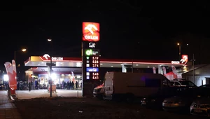 Stacja paliw Orlen w Warszawie