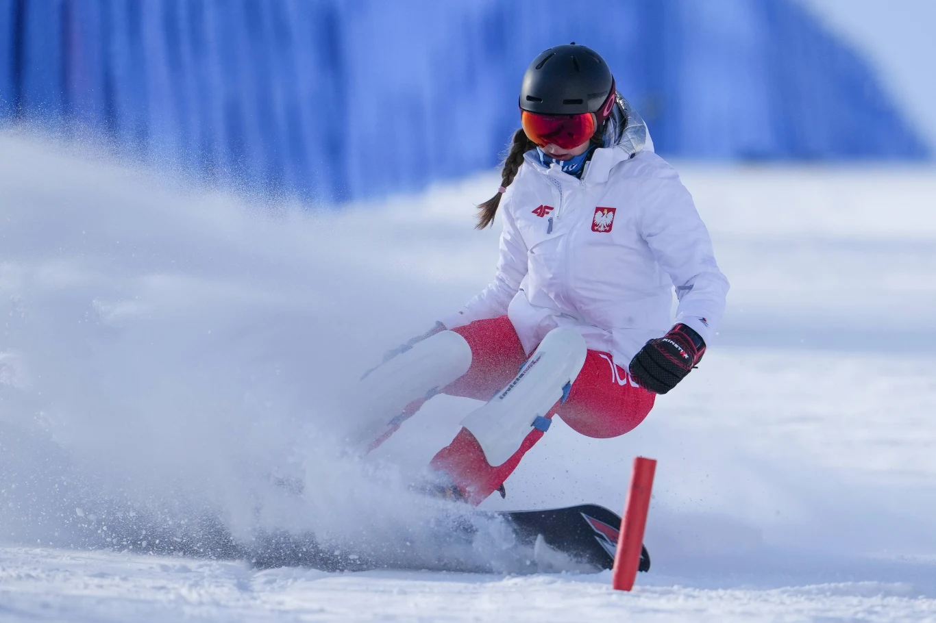 Pekin 2022. Aleksandra Michalik, snowboard (sylwetka) Pekin 2022. Aleksandra Michalik, snowboard (sylwetka)