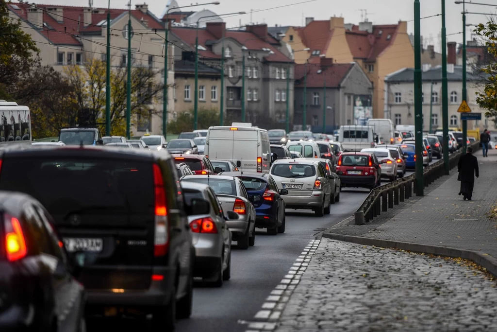 Poznań jest najbardziej zakorkowanym miastem w Polsce