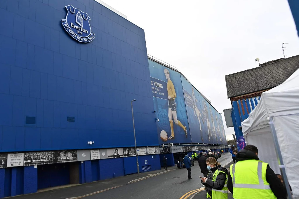 Goodison Park w Liverpoolu - stadion klubu Everton