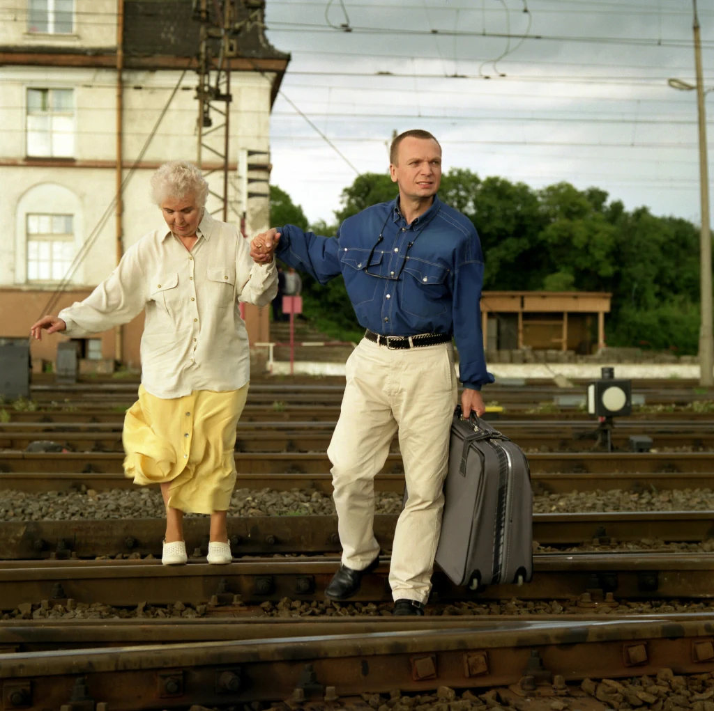 Grzegorz Ciechowski z mamą Heleną Ciechowską Grzegorz Ciechowski z mamą Heleną Ciechowską