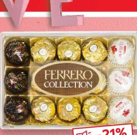Ferrero Collection Zestaw Ferrero Rondnoir Ferrero Rocher i Raffaello 172 g