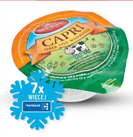 Sierpc Capri Serek typu włoskiego 220 g