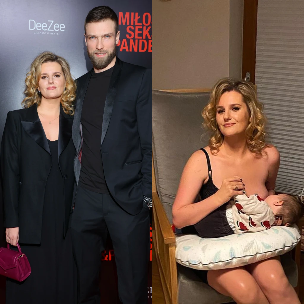 Zofia Zborowska karmi piersią na Instagramie