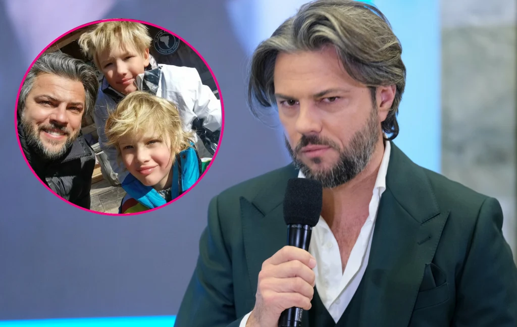 Olivier Janiak i jego synowie: instagram.com/olivierjaniak Olivier Janiak i jego synowie: instagram.com/olivierjaniak