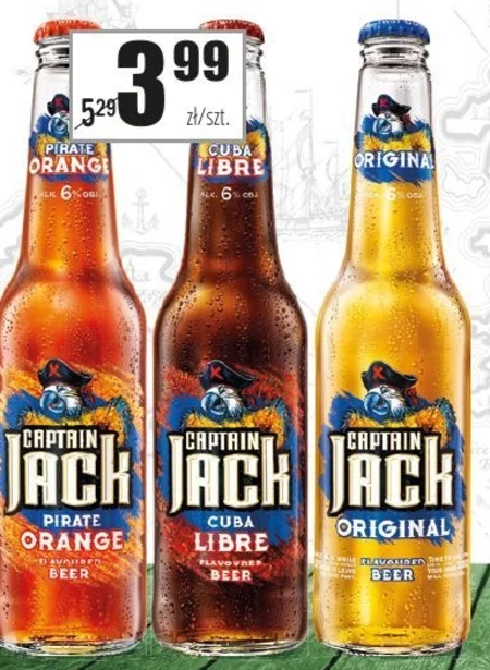 Captain Jack Cuba Libre Piwo smakowe 400 ml