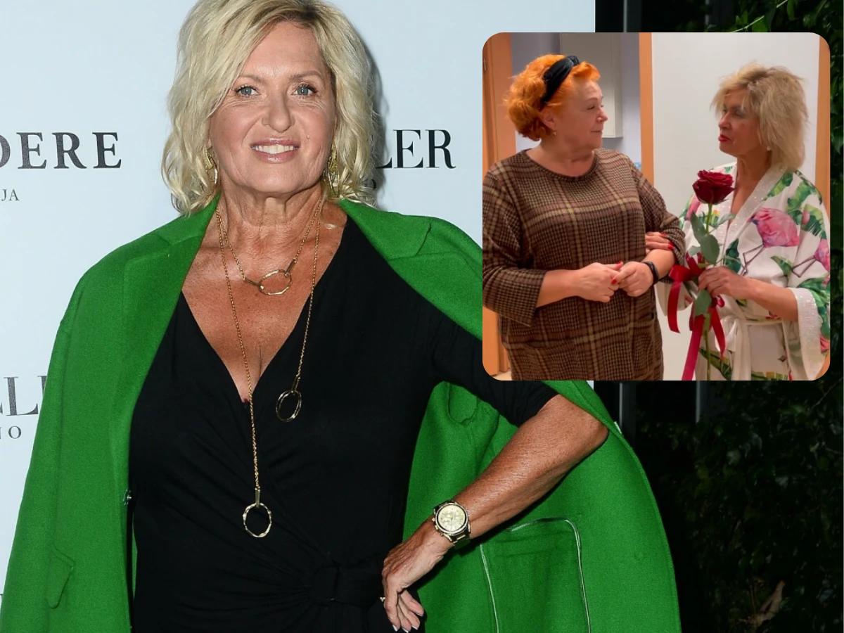 Ewa Kasprzyk i pani Róża Ewa Kasprzyk i pani Róża