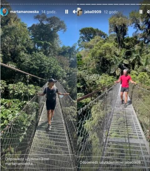Marta Manowska i Robert Bodzianny / Instagram @jaba0909, @martamanowska Marta Manowska i Robert Bodzianny / Instagram @jaba0909, @martamanowska