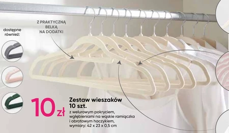 Zestaw wieszaków Pepco