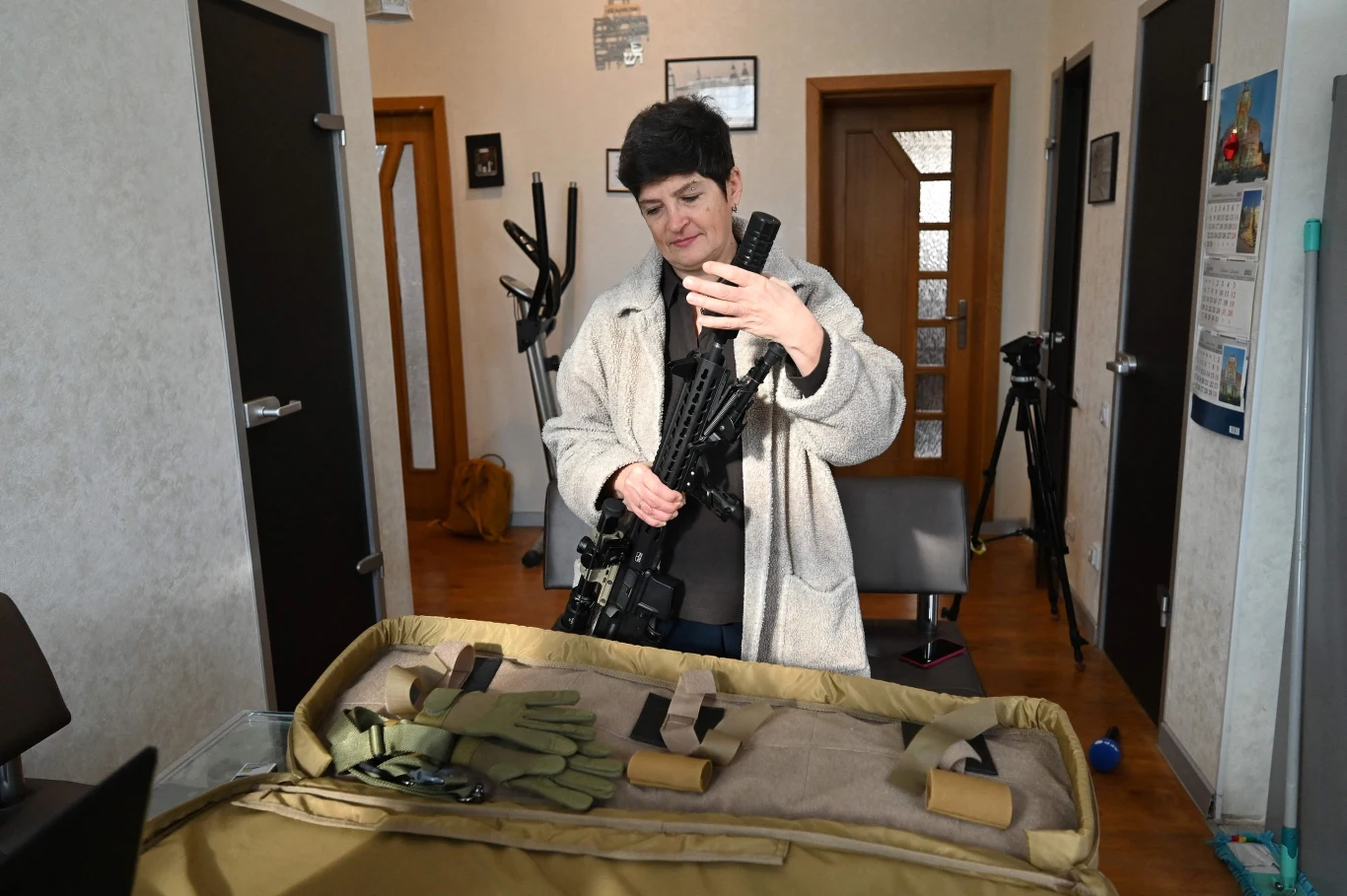 Obywatele Ukrainy szykują się do wojny