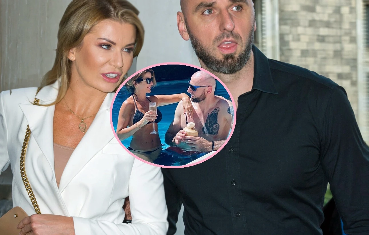 Marcin Gortat z żoną