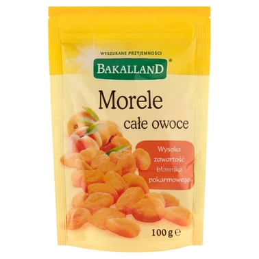 Bakalland Morele całe owoce 100 g - 0