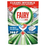 Fairy Platinum Plus Świeża ziołowa bryza Tabletki do zmywarki All In One, 42 tabletek