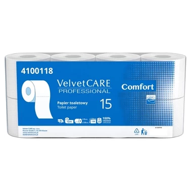 Velvet Care Professional Comfort Papier toaletowy 8 rolek - 0