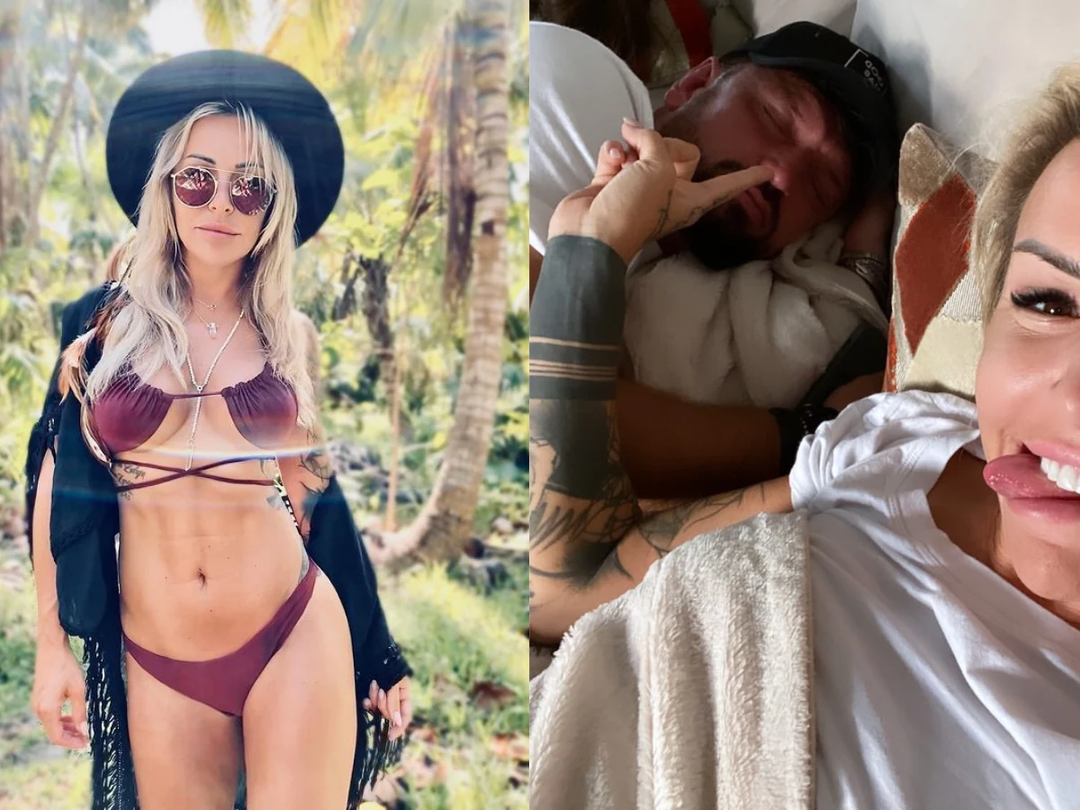 Blanka Lipińska i mąż Natalii Siwiec Blanka Lipińska i mąż Natalii Siwiec